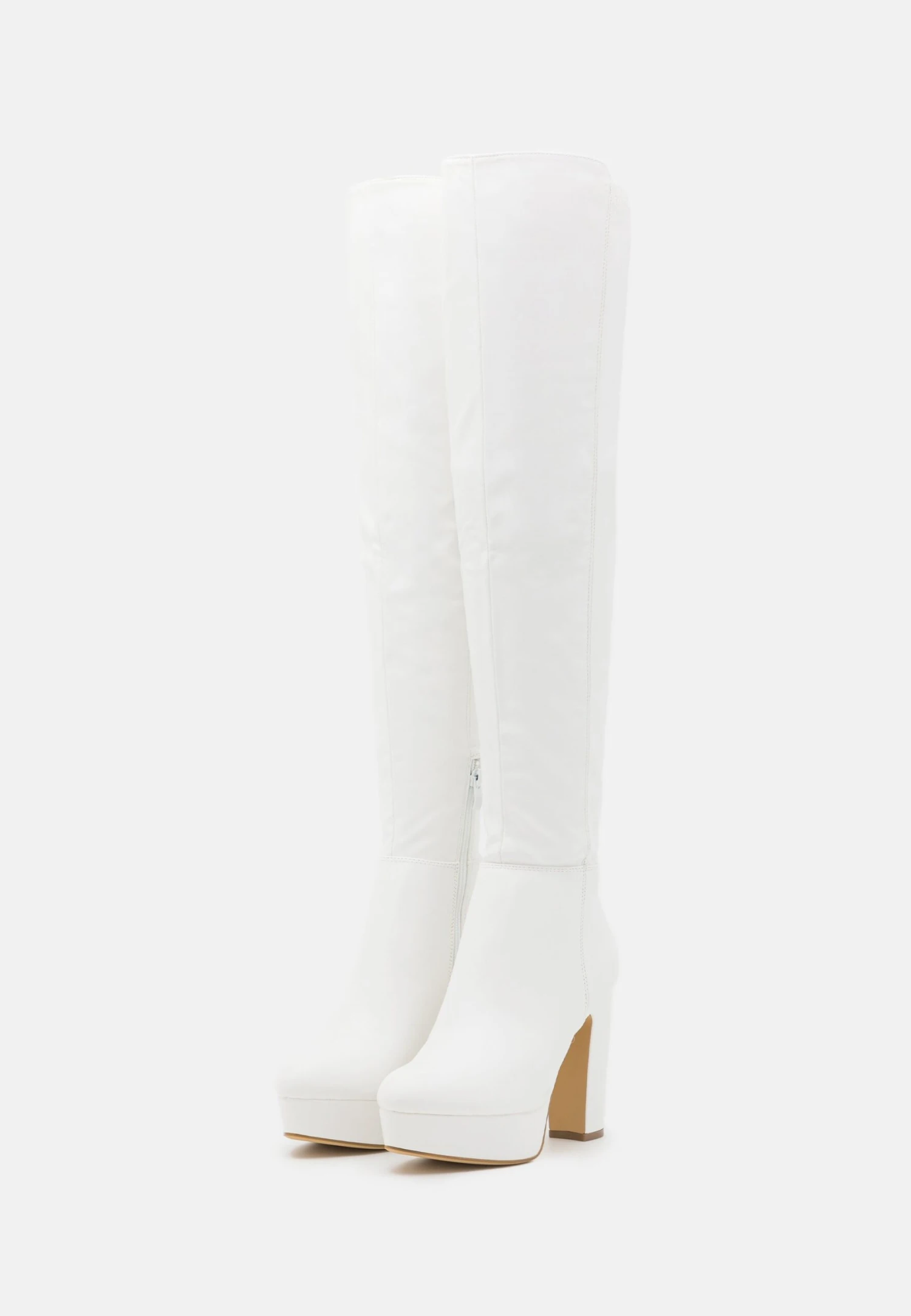 Anna Field Overknee Laarzen - White 3 Anna Field Overknee Laarzen - White - Afbeelding 3