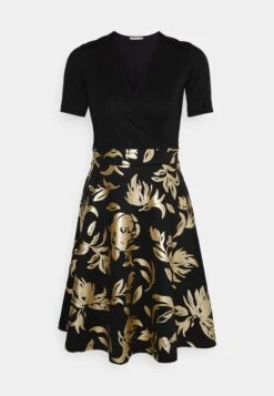 Anna Field Cocktailjurk - Black/Gold -Anna Field 080fb47b669c4f9883e4b25ccdd39f9c