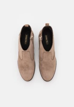 Leather - Cowboy-/Bikerlaarsjes - Taupe 11 Leather - Cowboy-/Bikerlaarsjes - Taupe -Anna Field 31439f38e4674f7495916fa4d253a286