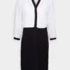 Anna Field Blousejurk - Black/White
