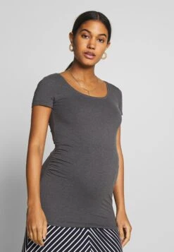 3Er Pack - T-Shirt Basic - White/Black/Dark Grey -Anna Field 4ac77273100948a192077a56317cced3