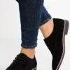 Anna Field Leather - Veterschoenen - Black