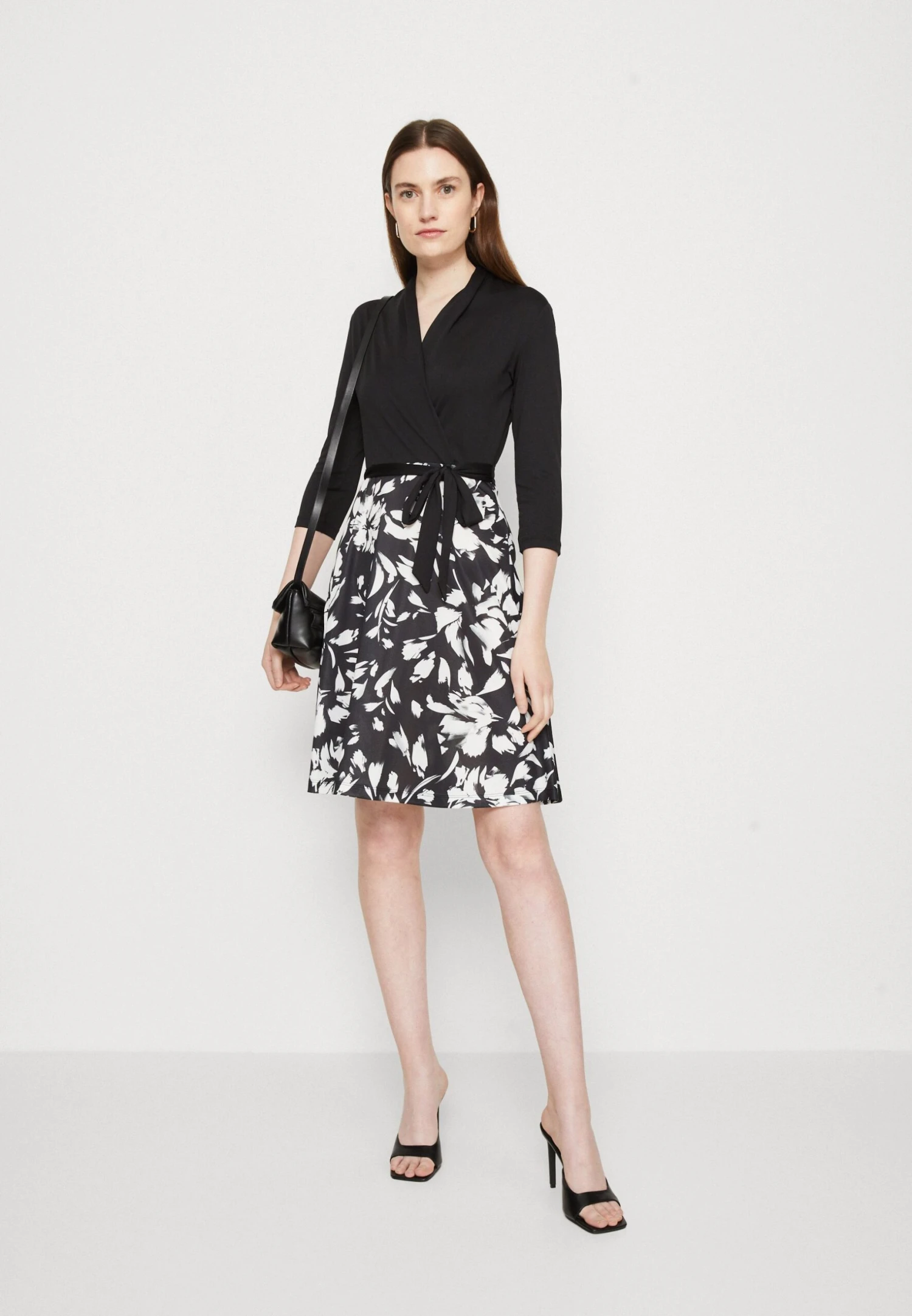 Anna Field Jerseyjurk - Black/White 2 Anna Field Jerseyjurk - Black/White - Afbeelding 2