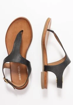 Anna Field Leather - Teensandalen - Black -Anna Field e34045ce02684ea69c0d0afe49379cdd